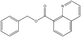 Quinoline-8-carboxylic acid benzyl ester Struktur