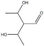 3-Hydroxy-2-(1-hydroxyethyl)butanal Struktur