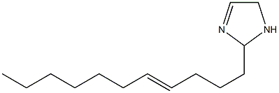 2-(4-Undecenyl)-3-imidazoline Struktur