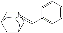 2-Benzylideneadamantane Struktur