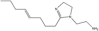 1-(2-Aminoethyl)-2-(4-octenyl)-2-imidazoline Struktur