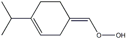 p-Mentha-1(7),3-dien-7-yl hydroperoxide Struktur