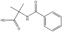 N-Benzoyl-2,2-dimethylglycine Struktur