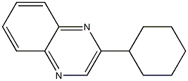 2-Cyclohexylquinoxaline Struktur