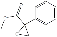 2-Phenyloxirane-2-carboxylic acid methyl ester Struktur