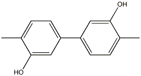 4,4'-Dimethyl-1,1'-biphenyl-3,3'-diol Struktur