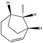 (1S,6S,9S)-9-Methylbicyclo[4.2.1]non-2-ene Struktur