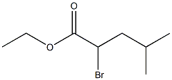 Ethyl 2-bromo-4-methylpentanoate Struktur