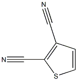 2,3-Thiophenedicarbonitrile Struktur