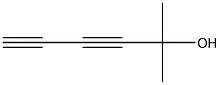 2-Methyl-3,5-hexadiyne-2-ol Struktur