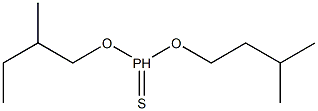 Thiophosphonic acid O-isopentyl O-(2-methylbutyl) ester Struktur