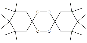 2,2,3,3,4,4,11,11,12,12,13,13-Dodecamethyl-7,8,15,16-tetraoxadispiro[5.2.5.2]hexadecane Struktur