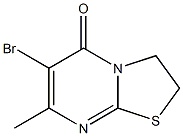 6-Bromo-7-methyl-2,3-dihydro-5H-thiazolo[3,2-a]pyrimidin-5-one Struktur