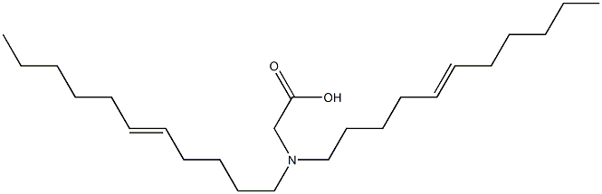 N,N-Di(5-undecenyl)glycine Struktur