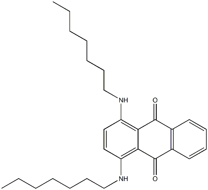 1,4-Bis(heptylamino)anthraquinone Struktur