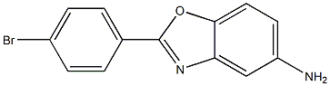 5-Amino-2-(4-bromophenyl)benzoxazole Struktur