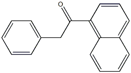 1-(1-Naphtyl)-2-phenylethanone Struktur