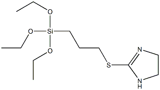 4,5-Dihydro-2-[[3-(triethoxysilyl)propyl]thio]-1H-imidazole Struktur