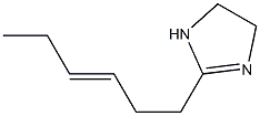 2-(3-Hexenyl)-1-imidazoline Struktur