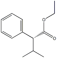 [R,(-)]-3-Methyl-2-phenylbutyric acid ethyl ester Struktur