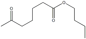 6-Ketoenanthic acid butyl ester Struktur