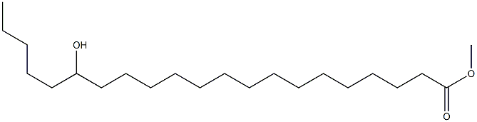 16-Hydroxyhenicosanoic acid methyl ester Struktur