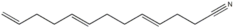 4,8,12-Tridecatrienenitrile Struktur