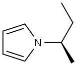 [R,(-)]-1-sec-Butyl-1H-pyrrole Struktur