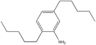 2,5-Dipentylaniline Struktur