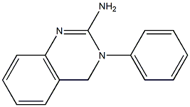 3-Phenyl-3,4-dihydroquinazoline-2-amine Struktur