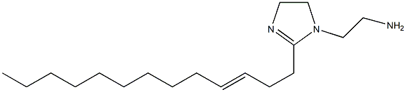 1-(2-Aminoethyl)-2-(3-tridecenyl)-2-imidazoline Struktur