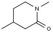 1,4-Dimethylpiperidine-2-one Struktur