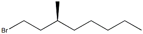 [S,(+)]-1-Bromo-3-methyloctane Struktur