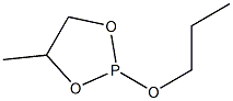 2-Propoxy-4-methyl-1,3,2-dioxaphospholane Struktur