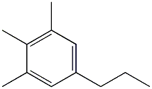 1,2,3-Trimethyl-5-propylbenzene Struktur