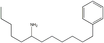 7-Aminododecylbenzene Struktur