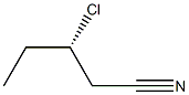 [S,(-)]-3-Chlorovaleronitrile Struktur