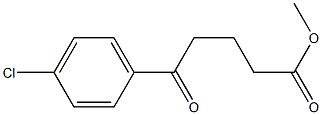 5-(4-Chlorophenyl)-5-oxopentanoic acid methyl ester Struktur