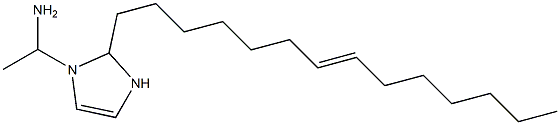 1-(1-Aminoethyl)-2-(7-tetradecenyl)-4-imidazoline Struktur