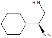 [S,(+)]-1-Cyclohexylethylenediamine Struktur