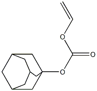 Carbonic acid ethenyl 1-adamantyl ester Struktur