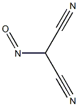 Nitrosomalononitrile Struktur