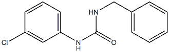 1-(3-Chlorophenyl)-3-benzylurea Struktur