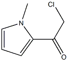 2-(Chloroacetyl)-1-methyl-1H-pyrrole Struktur