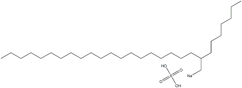 Sulfuric acid 2-heptyldocosyl=sodium salt Struktur