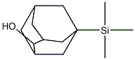 5-(Trimethylsilyl)adamantan-2-ol Struktur