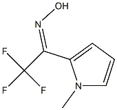 2,2,2-Trifluoro-1-(1-methyl-1H-pyrrol-2-yl)ethanone oxime Struktur