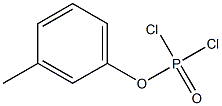 Dichloridophosphoric acid 3-methylphenyl ester Struktur