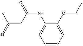 2'-Ethoxyacetoacetanilide Struktur