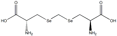 (2R,8R)-2,8-Diamino-4,6-diselenanonanedioic acid Struktur